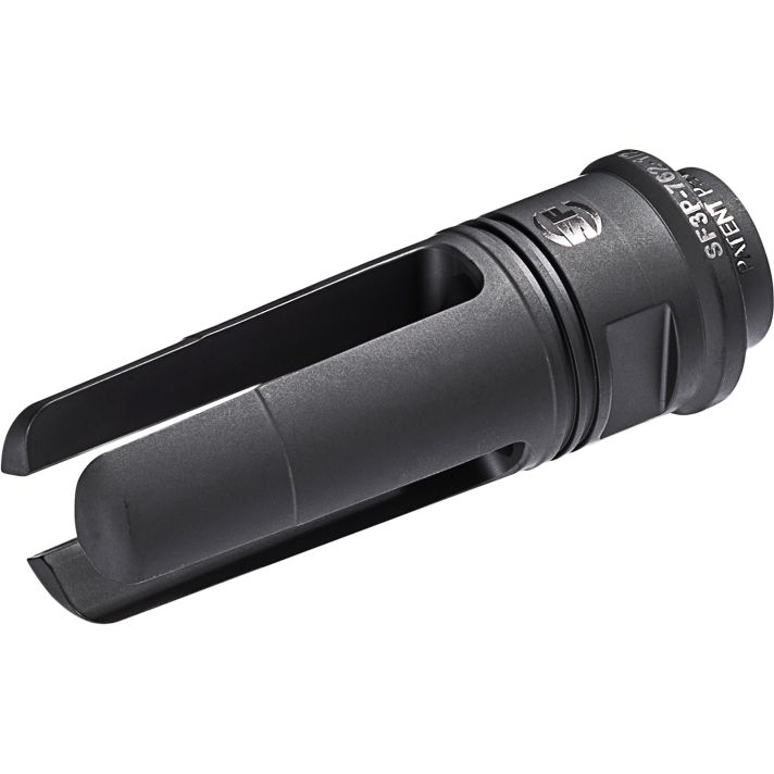 SureFire SF3P5561228 Suppressor Adapter Flash Hider 5.56x45mm NATO 1/2"-28 tpi Stainless Steel Black Nitride