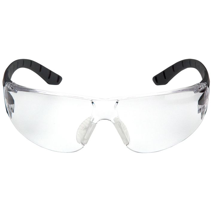 Pyramex PYSBG9610ST Endeavor Glasses Clear Lens Anti-Fog Black-Gray Frame