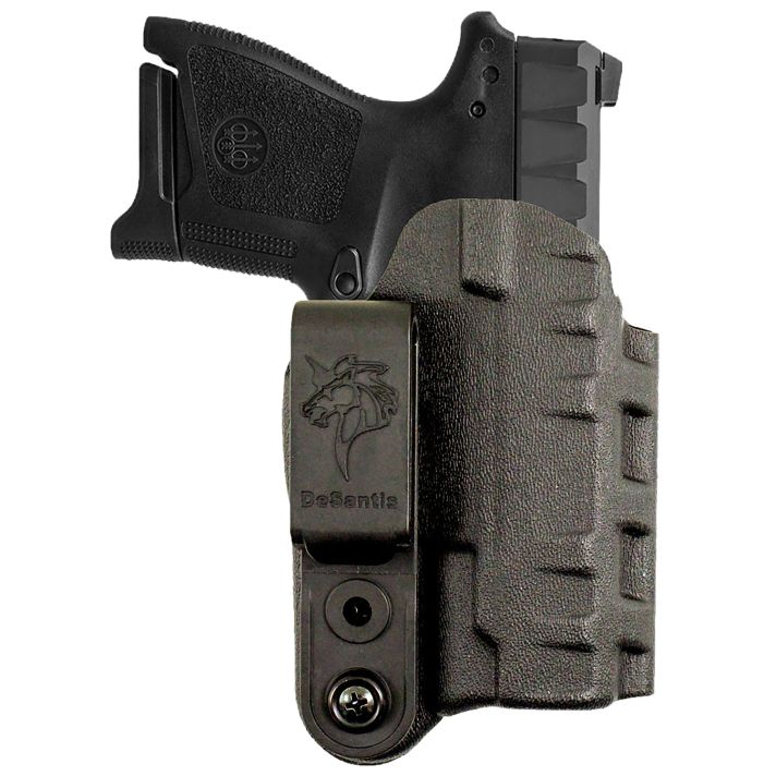 DeSantis Gunhide 137KJ1ZZ0 Slim-TukIWB Black Kydex Belt Clip Fits Rost Martin RMIC Ambidextrous