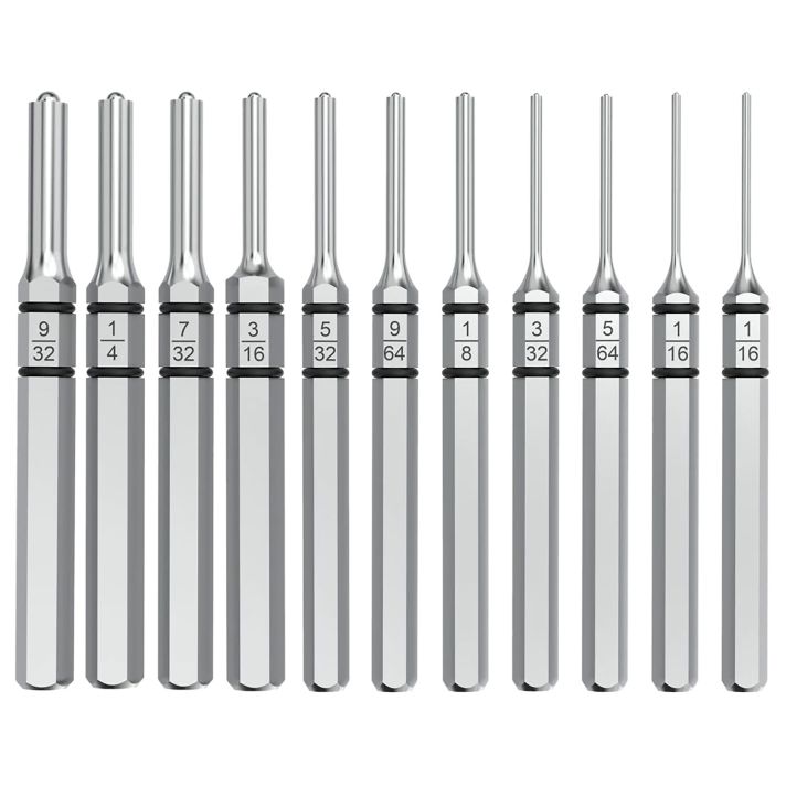 Real Avid AVAPK-RP Accu-Punch Roll Pin Steel 11 Pieces