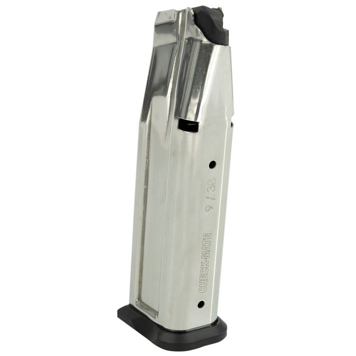 SDS Imports 80001507 Checkmate 1911 Double Stack 17rd 9mm Chrome