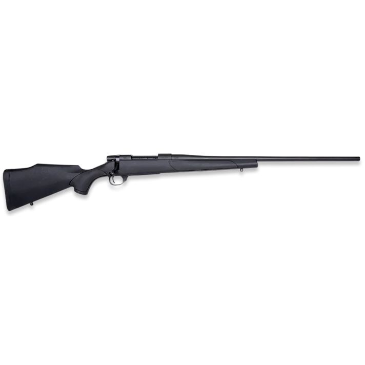 Weatherby VTX7MMPR4T Vanguard Obsidian Full Size 7mm PRC 3+1 24" Blued #2 Contour Threaded Barrel, Blued Drilled & Tapped Steel Receiver, Black Monte Carlo Synthetic Stock