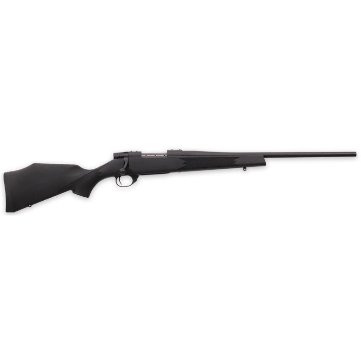 Weatherby VYT223RR0T Vanguard Synthetic Compact 223 Rem 5+1 20" Matte Blued #1 Threaded Barrel, Matte Blued Drilled & Tapped Steel Receiver, Black Adjustable Synthetic Stock