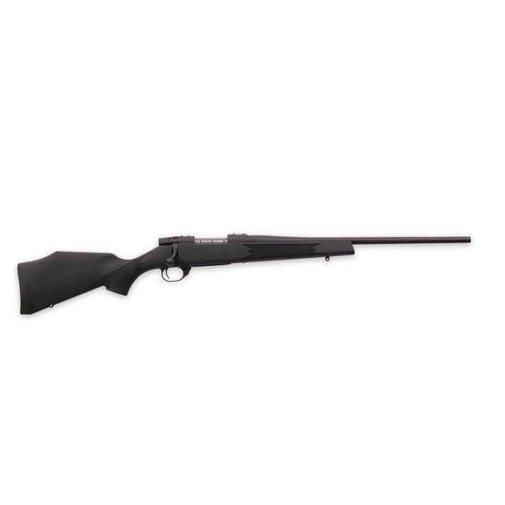 Weatherby VYT65CMR0T Vanguard Synthetic Compact 6.5 Creedmoor 4+1 20" Matte Blued #1 Threaded Barrel, Matte Blued Drilled & Tapped Steel Receiver, Black Adjustable Synthetic Stock