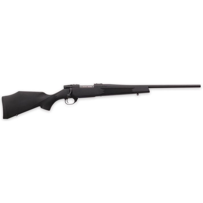Weatherby VYT308NR0T Vanguard Synthetic Compact 308 Win Mag 5+1 20" Matte Blued #1 Threaded Barrel, Matte Blued Drilled & Tapped Steel Receiver, Black Adjustable Synthetic Stock