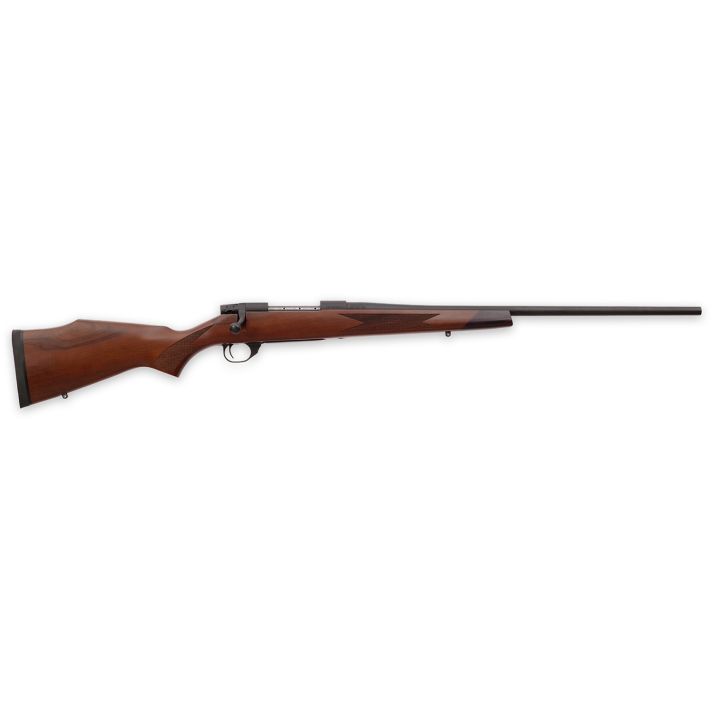 Weatherby VDT257WR4T Vanguard Sporter Full Size 257 Wthby Mag 3+124" Bead Blasted Blued #2 Threaded Barrel, Matte Blued Drilled & Tapped Steel Receiver, Grade A Turkish Walnut Monte Carlo Stock