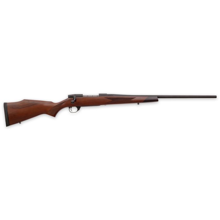 Weatherby VDT270NR4T Vanguard Sporter Full Size 270 Win 5+1 24" Bead Blasted Blued #2 Threaded Barrel, Matte Blued Drilled & Tapped Steel Receiver, Grade A Turkish Walnut Monte Carlo Stock