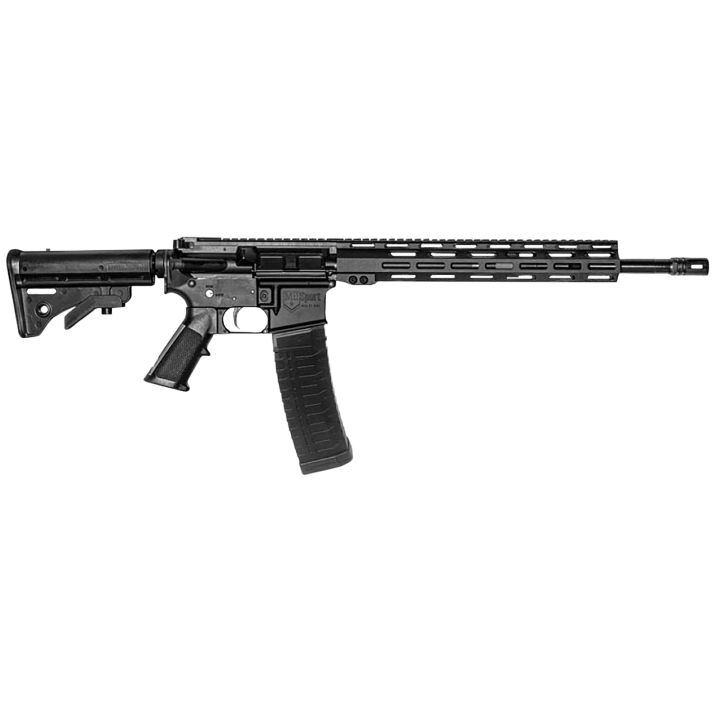 ATI ATIG15MS556ML13M Mil-Sport5.56x45mm NATO 16" 60+1 Black Rec Black 6 Position Rogers Super-Stoc Stock Black Polymer Grip Right Hand