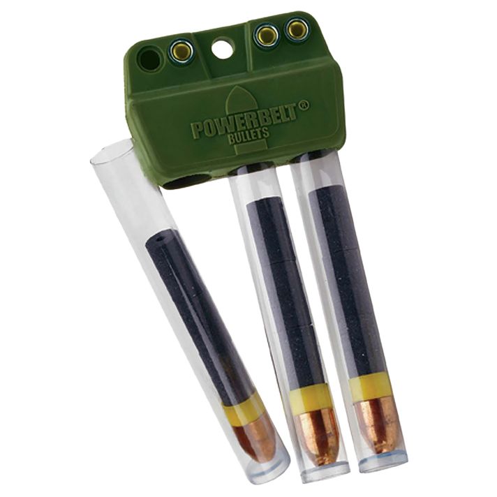 PowerBelt Bullets AC1501 SpeedClip Loader50 Cal Green Plastic Capacity 3