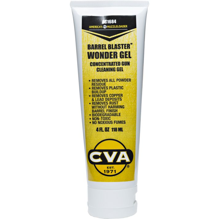 CVA AC1684 Barrel Blaster Wonder Gel Against Lead Build Up 4 oz Squeeze Tube