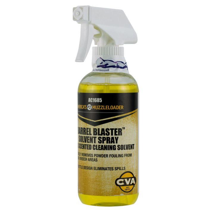 CVA AC1685 Barrel Blaster Solvent Against Black Powder Fouling 12 oz Trigger Spray