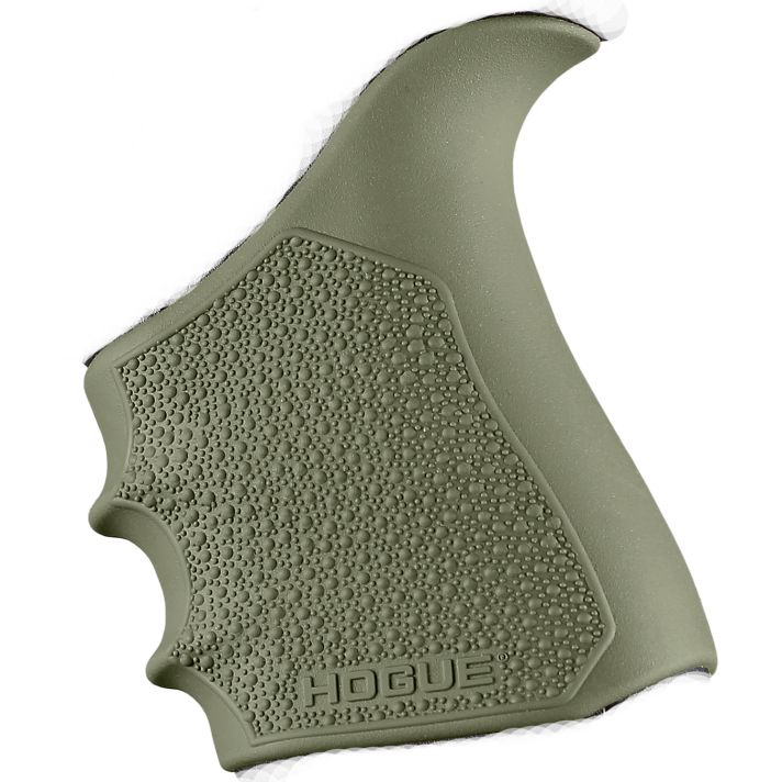 Hogue 17051 Grip Sleeve Handall Beavertail OD Green Rubber
