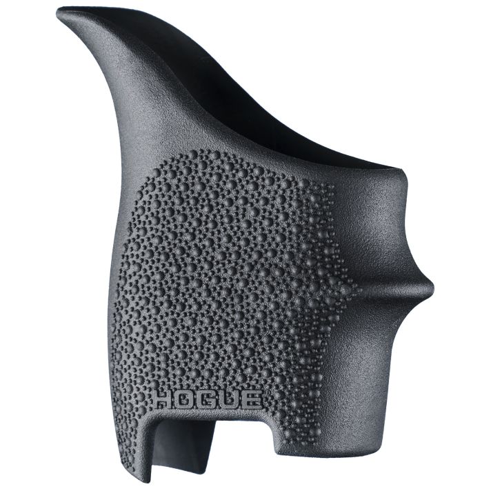 Hogue 18700 Grip Sleeve Handall Beavertail Black Rubber