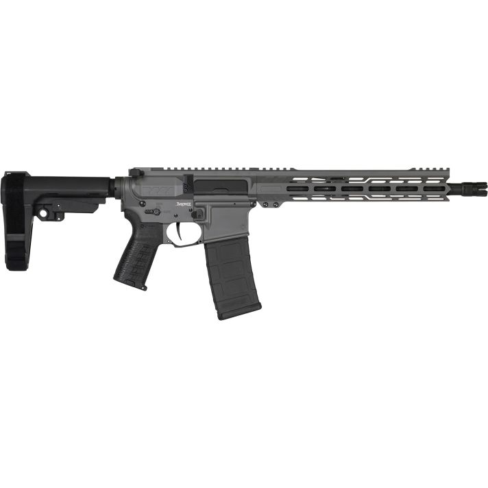 CMMG 30AB20FTNG Banshee MK4 300 Blackout 30+1 12.50" Black Nitride Medium Taper Threaded Barrel, EML 7" M-LOK Handguards, Tungsten Cerakote Aluminum Picatinny Rail Receiver, CMMG Zeroed Grips