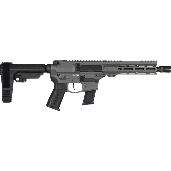 CMMG 45AF30FTNG Banshee MKG 45 ACP 13+1 8" Black Nitride Medium Taper Threaded Barrel, EML 4" M-LOK Handguards, Tungsten Aluminum Picatinny Rail Receiver, CMMG Zeroed Grips