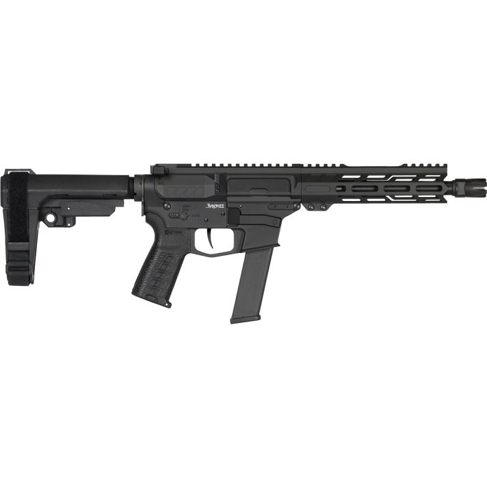 CMMG 40A330FAB Banshee MKGS 40 S&W 22+1 8" Black Nitride Medium Taper Threaded Barrel, EML 7" M-LOK Handguards, Black Armor Cerakote Aluminum Picatinny Rail Receiver, CMMG Zeroed Grips, Ambidextrous