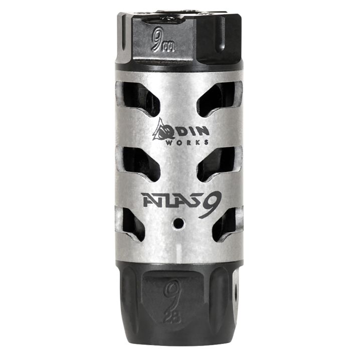 Odin Works MBATLAS928 Atlas Compensator 1/2-28 Threads 2.50" OAL 9mm