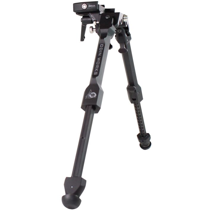 Odin Works BPPRIZMARCABLK Precision Bipod Arca Black 4.0"-14.50" 6061 Aluminum/303 Stainless Steel