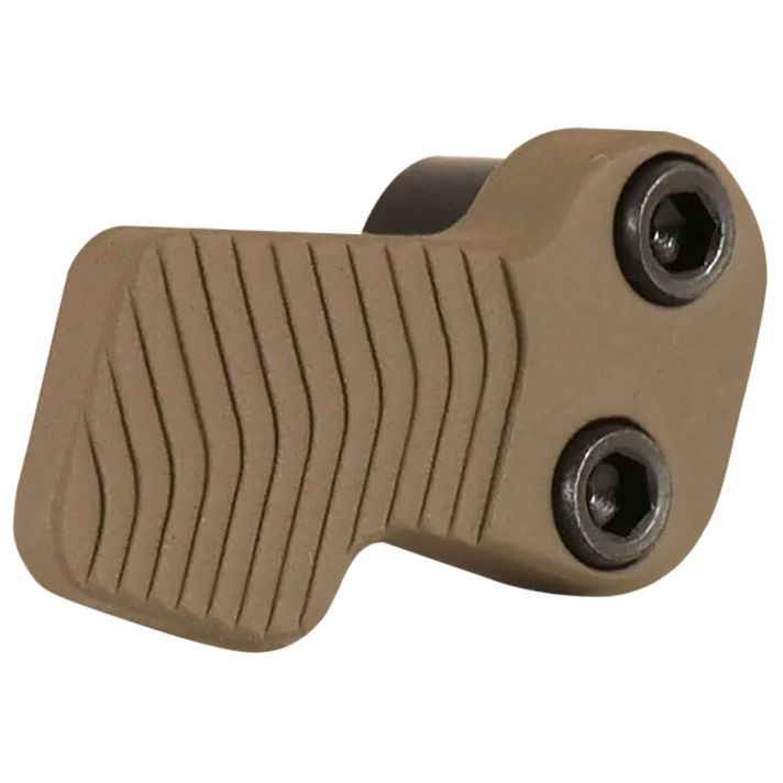 Odin Works ACCXMRFDEExtended Magazine Release AR-15 Cerakote Flat Dark Earth 6061 Aluminum