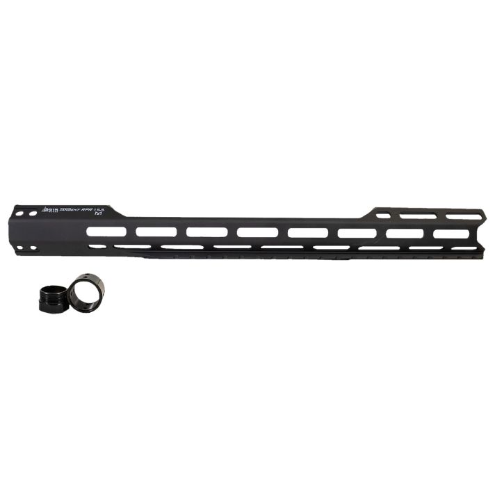 Odin Works FRPR15TABLK Tangent ForendBlack 6061 Aluminum 15.5" Long Compatible w/ Ruger Precision Rifle