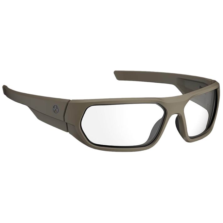 Magpul MAG114503151000 Radius Eyewear Adult Gray Lens OD Green Frame