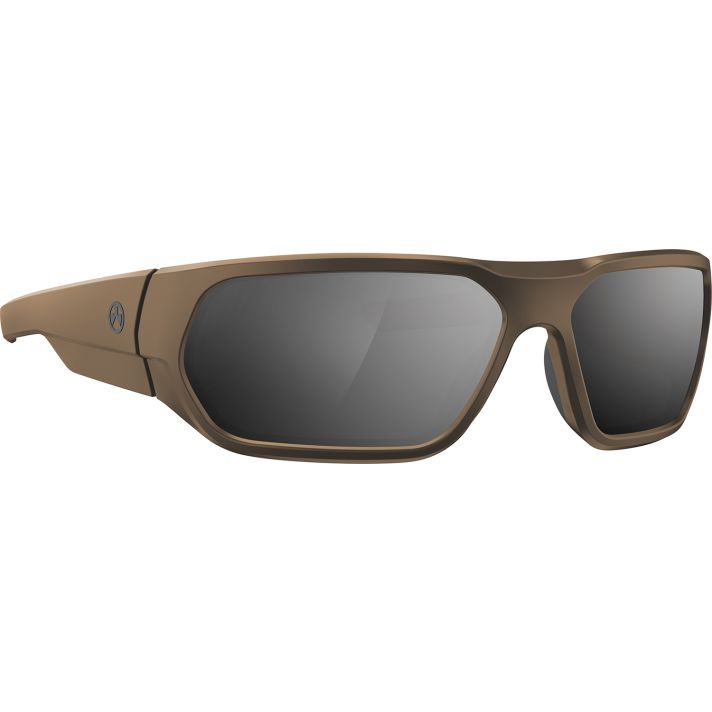 Magpul MAG114513151100 Radius Eyewear Gray Lens OD Green Frame