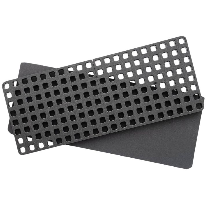 Magpul MAG1456BLK DAKA Grid Organizer Black Polypropylene