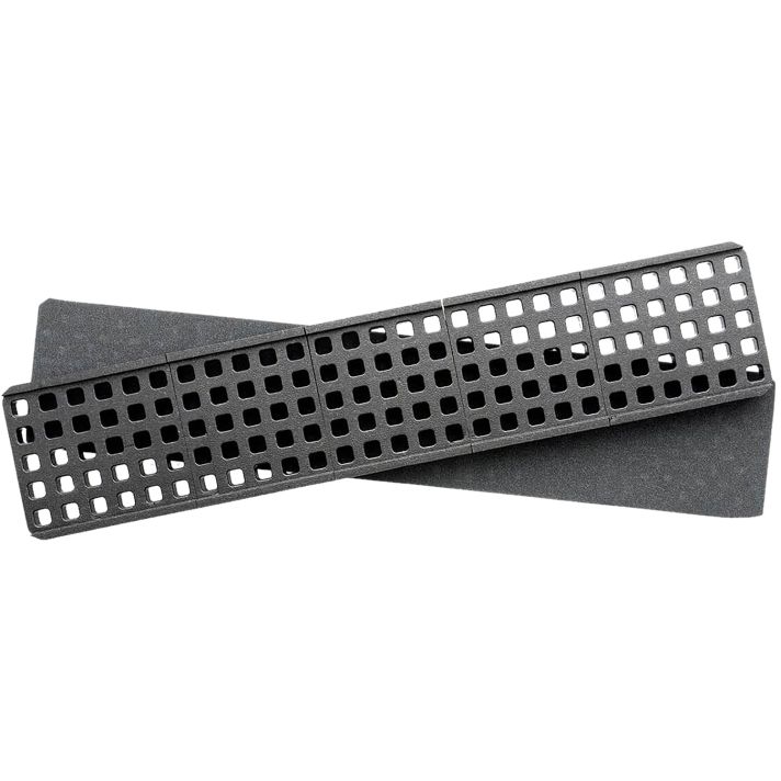 Magpul MAG1457BLK DAKA Grid Organizer Black Polypropylene