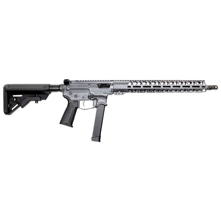 Battle Arms Development XIPHOS001 Xiphos30+1 16" Black Barrel, Combat Gray Picatinny Rail Aluminum Receiver, M-LOK Handguard, Black Synthetic Stock, Adj Black Grip