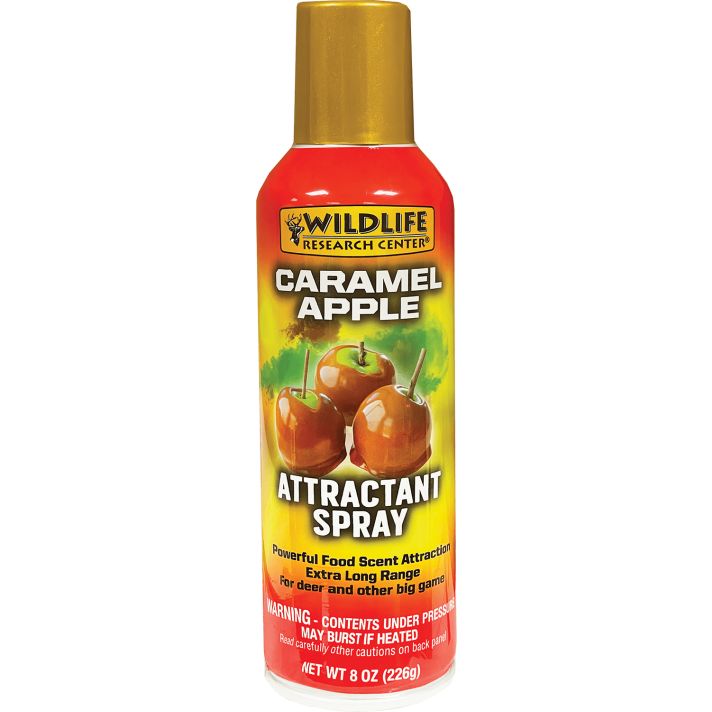 Wildlife Research 736 Food Scent Attractant Spray Caramel Apple Scent 8 oz Aerosol
