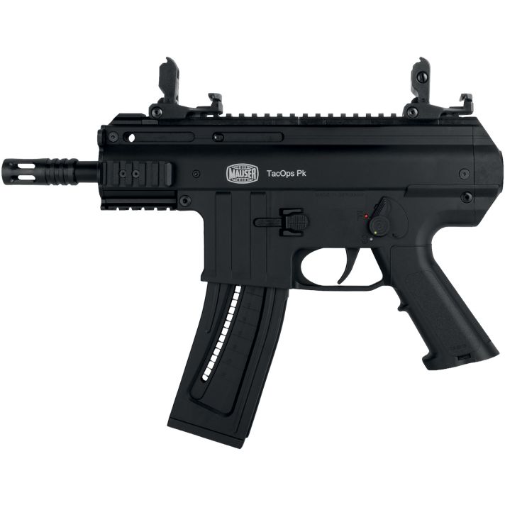 Blue Line Solutions 4150043 TacOps Pk 22 LR 22+1 5" Black Anodized Steel Barrel, Picatinny Rail Receiver, Black Aluminum Frame w/Picatinny Rail