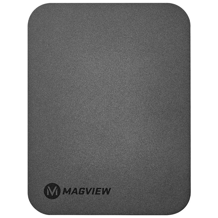 Magview 82017 Wireless Charging Phone Plate Black 2.50" x 3.25"