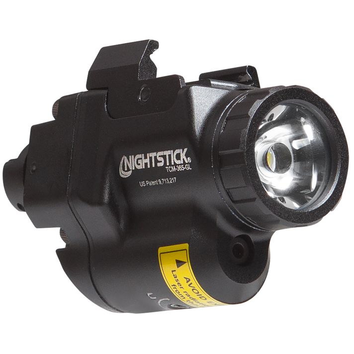 Nightstick TCM365GL Subcompact Weapon Light with Green LaserBlack Anodized 650 Lumens White LED Sig Sauer P365