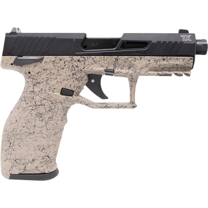 Taurus 12TX22141SP310 TX22 Gen 2 Full Size Frame 22 LR 10+1 4.10" Threaded Barrel, Serrated Slide, Polymer Frame w/Picatinny Rail, Right Hand