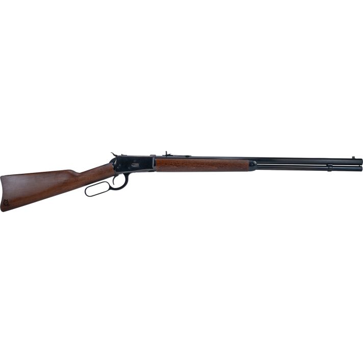 Heritage Mfg H9204424F1 92 Ranch Hand 44 Mag 12rd 24" Black Polished Octagon Barrel, Black Polished Alloy Steel Receiver,Fixed Hardwood Stock