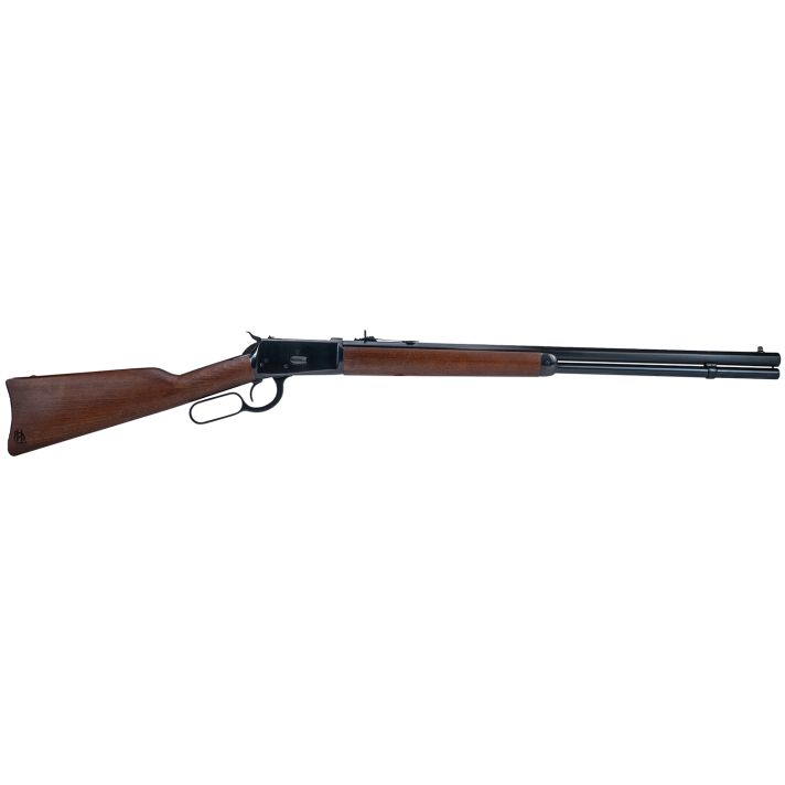 Heritage Mfg H9204524F1 92 Ranch Hand 45 Colt (Long Colt) 12rd 24" Black Polished Octagon Barrel, Black Polished Alloy Steel Receiver, Fixed Hardwood Stock