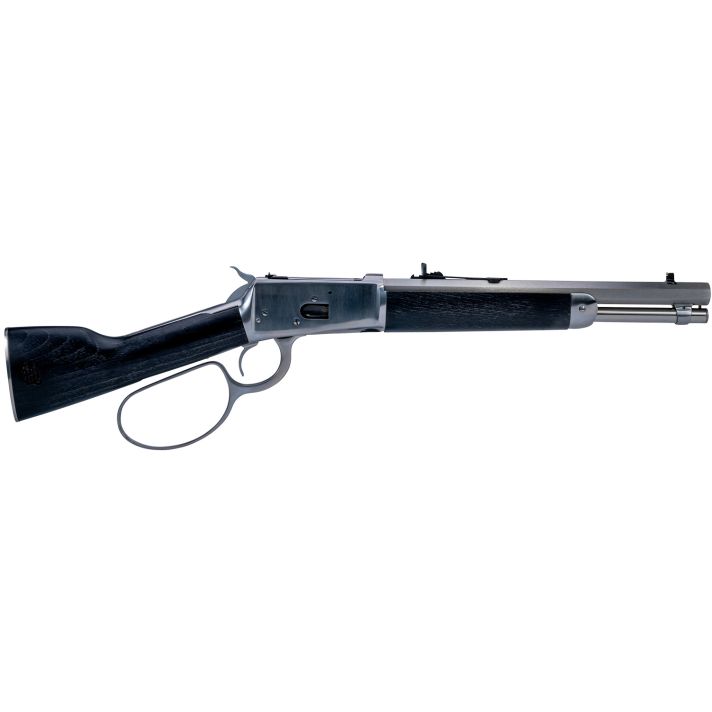 Heritage Mfg RH9235712F9 92 Ranch Hand 38 Special +P/357 Mag 6rd 12" Stainless Octagon Barrel & Receiver Stainless, Fixed Black Wood Stock