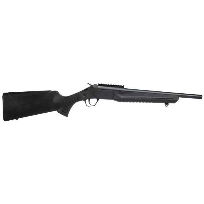 Rossi LWC300BBK LWC300 Blackout 1rd 16.50" Black Oxide Threaded Barrel, Black Picatinny Rail Steel Receiver, Black Fixed Synthetic Stock