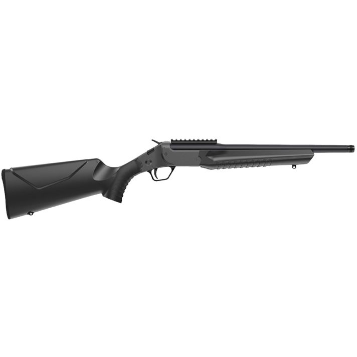Rossi LWC0350BK LWC350 Legend 1rd 16.50" Black Oxide Threaded Barrel, Black Picatinny Rail Steel Receiver, Black Fixed Synthetic Stock