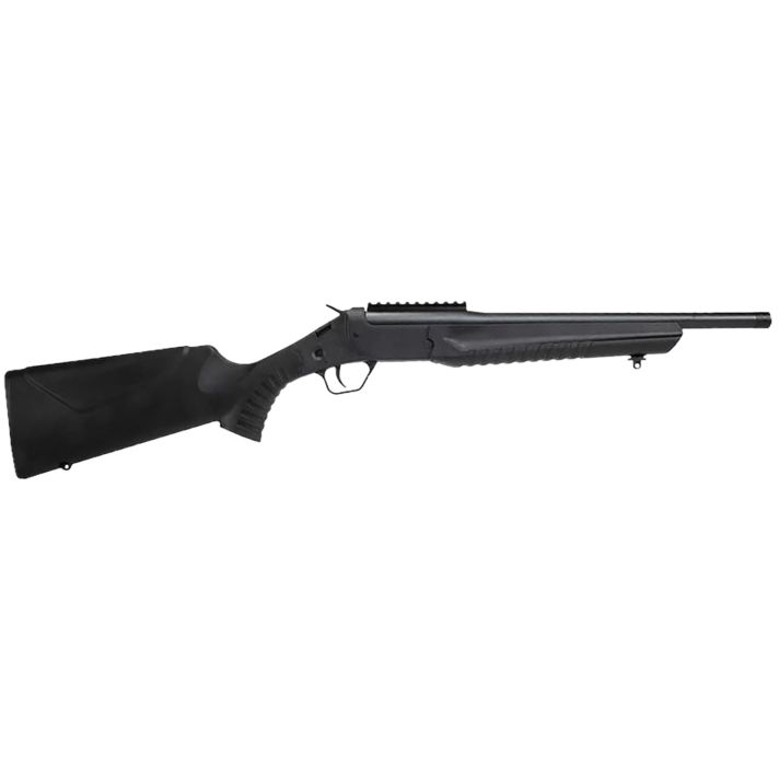 Rossi LWC0556BK LWC5.56x45mm 1rd 16.50" Black Oxide Threaded Barrel, Black Picatinny Rail Steel Receiver, Black Fixed Synthetic Stock