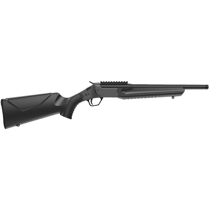 Rossi LWC357MBK LWC357 Mag 1rd 16.50" Black Oxide Threaded Barrel, Black Picatinny Rail Steel Receiver, Black Fixed Synthetic Stock