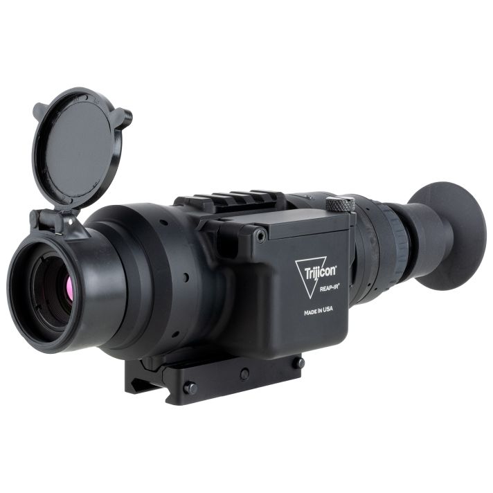 Trijicon EO REAP244 Reap-IR 24-4 Thermal Matte Black 1.2-9.6x 24mm Multi Reticle 1x-8x Zoom 640x480, 12 Microns, 60Hz Resolution