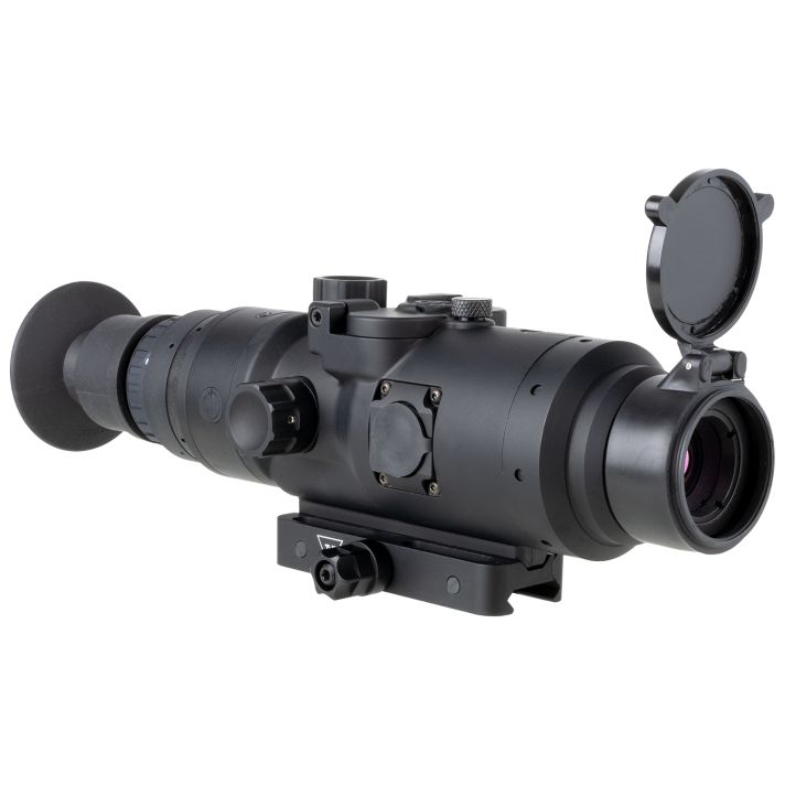 Trijicon EO HUNTER243 IR-Hunter 24-3 Thermal Matte Black 1.2-9.6x 24mm Multi Reticle 1x-8x Zoom, 640x480, 12 Microns, 60Hz Resolution
