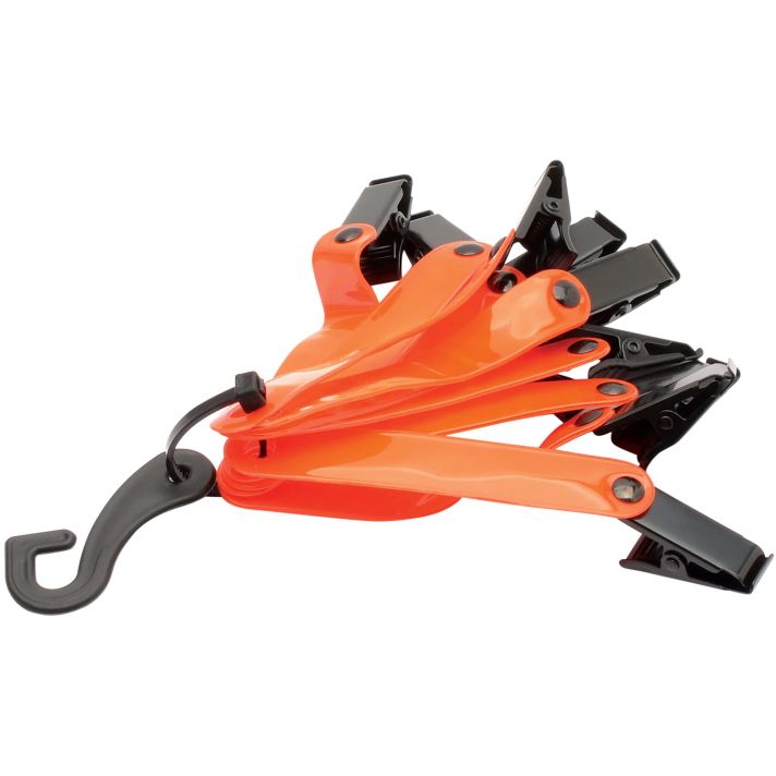 HME OTM-3 Trail MarkingOrange Vinyl 3" Includes Heavy Duty Metal Clip 10 Pack