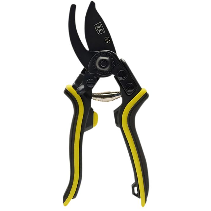 Hawk HWK-PRUNER Hand PrunerBlack/Yellow Aluminum