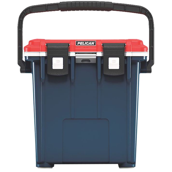 Pelican 20Q5BLUREDWHT Personal Cooler Elite Red/White/Blue Polypropylene 20 QT