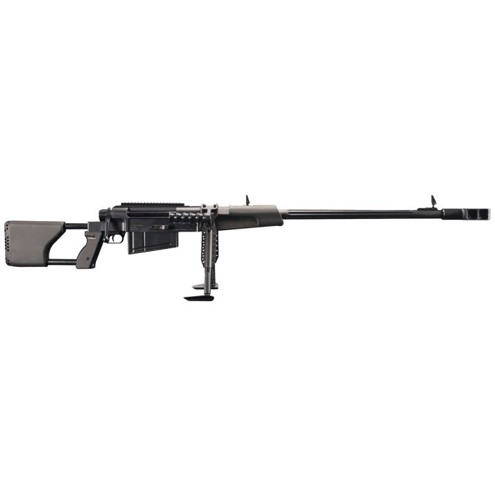 Zastava Arms Usa SRM93050 M9350 BMG 5+1 33" Black Nitride Fluted Barrel, Black Picatinny Rail Receiver, Polymer Handguard, Black Synthetic Stock