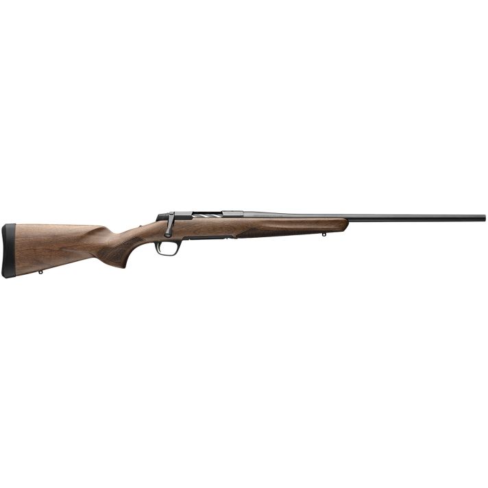 Browning 036001294 X-Bolt 2 Hunter Full Size 6.5 PRC 3+1 24" Matte Blued Sporter Barrel, Matte Blued Drilled & Tapped Steel Receiver, Fixed Satin Checkered Walnut Stock