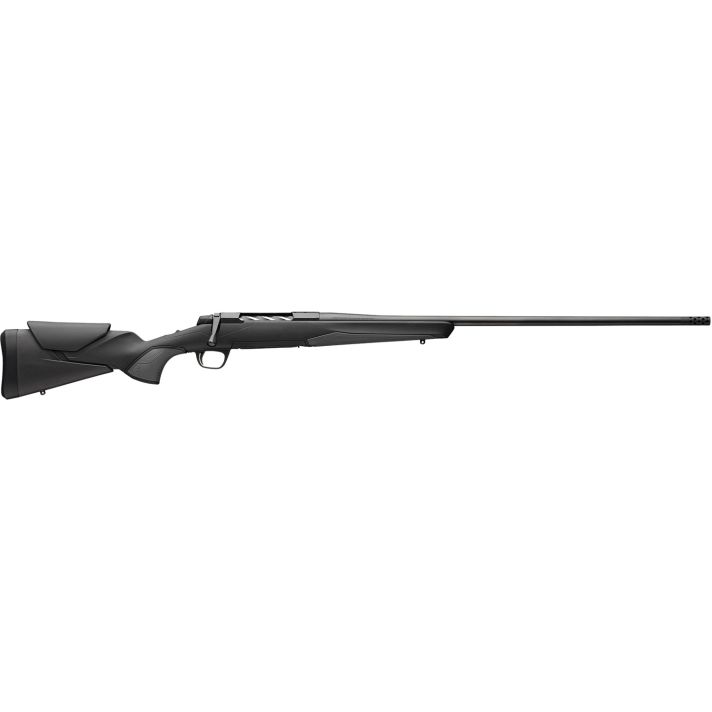 Browning 036003218 X-Bolt 2 Hunter Full Size 308 Win 4+1 22" Matte Black Threaded Sporter Barrel, Matte Black Drilled & Tapped Steel Receiver, Black Adjustable Vari-Tech w/Grip Module Synthetic Stock