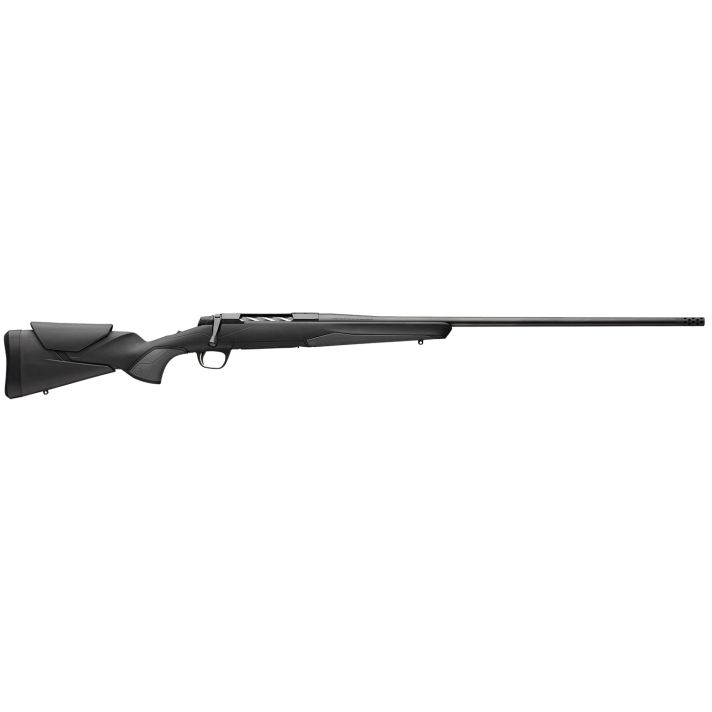 Browning 036031299 X-Bolt 2 Micro Full Size 6.8 Western 3+1 22" Matte Blued threaded Sporter Barrel, Matte Blued Drilled & Tapped Steel Receiver, Adjustable Vari-Tech Black Synthetic Stock